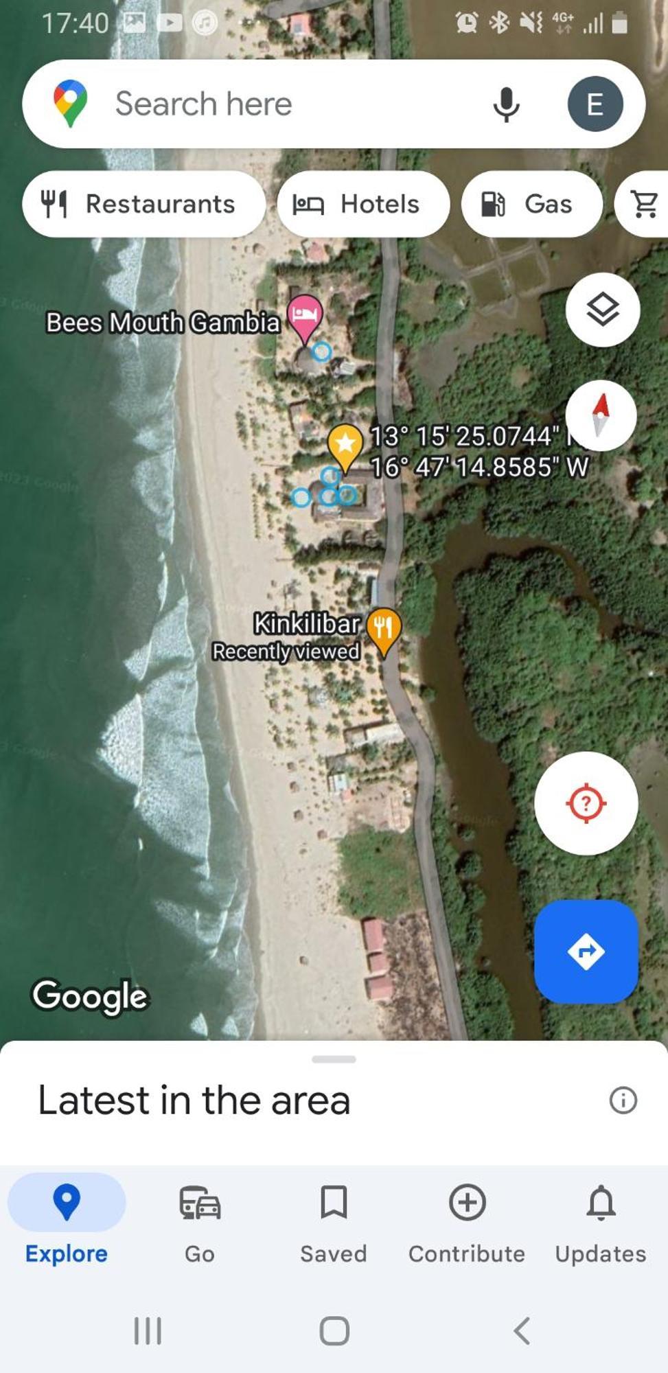 Kinkiliba Beach Lodge Sanyang Exterior photo